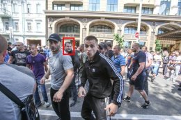 Журналисты опознали бритоголовых провокаторов-"антифашистов" (ФОТО)