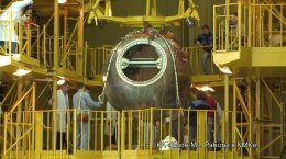 Космический аппарат с животными вернулся на землю