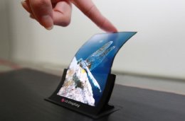 В ближайшие дни LG представит гибкую пятидюймовую панель OLED