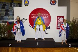 Украинка Анна Ястребова подтвердила свой титул чемпионки мира по карате (ФОТО)