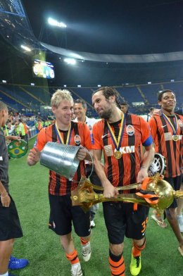 «Шахтер» оформил пятый «золотой дубль» (ФОТО)