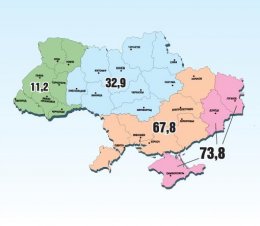 На сколько отдельных частей стоит делить Украину (ФОТО)