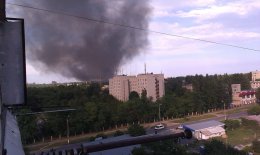 В Херсоне пылал хлопчатобумажный комбинат (ВИДЕО) В Херсоне пылал хлопчатобумажный комбинат (ВИДЕО)