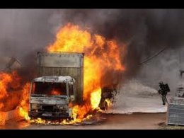 В США взорвалось грузовое авто с азотом