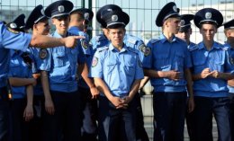 Милиционеры Харькова устроили пикет против судейского произвола (ВИДЕО)