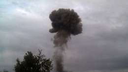 В МЧС России считают, что в детонации боеприпасов виновата погода (ВИДЕО)