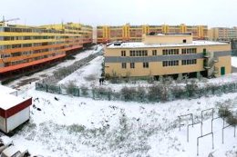 Аномальная погода в России, после 30-градусной жары выпал снег