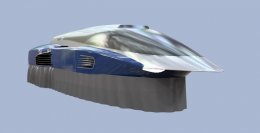 Разработан лимузин для миллионеров на воздушной подушке (ФОТО)