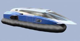 Разработан лимузин для миллионеров на воздушной подушке (ФОТО)