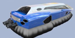 Разработан лимузин для миллионеров на воздушной подушке (ФОТО)