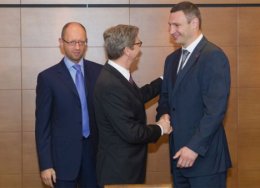 Германия видит единым кандидатом от оппозиции Виталия Кличко