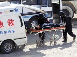 Вооруженные ножами мотоциклисты напали на полицейский участок в Китае