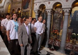 Яценюк обратился к Русской православной церкви с просьбой не спекулировать на Крещении Руси