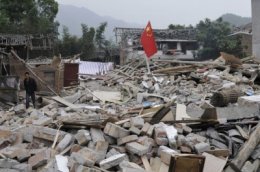 В Китае растет число жертв землетрясения
