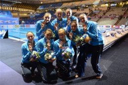 Сборная Украины на ЧМ по водным видам спорта завоевала бронзу по синхронному плаванию