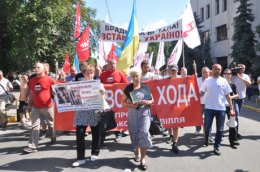 Участники "Врадиевского шествия" возмущены, что их используют в политических целях