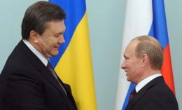 Янукович обсудил с Путиным ситуацию на украинско-российской границе