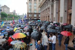 Сегодня ожидается 20-тысячный митинг у Киеврады