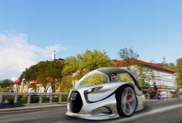 Создан уникальный автомобиль "два в одном", который делится пополам (ФОТО)