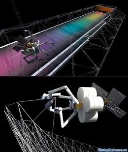 С помощью 3D-принтеров прямо на орбите смогут создавать космические станции (ФОТО)