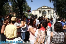 В Армении проходят акции против присоединения к ТС