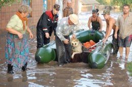 Тропические дожди обрушились на юг Одесской области