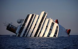 Начались работы по подъему лайнера «Costa Concordia»