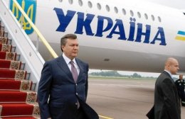 Расходы на перелеты Януковича составили 100 млн гривен