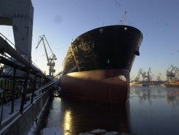 «Произведенный в Украине» - самый большой танкер за время независимости (ФОТО)