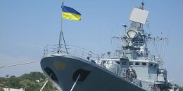 Украинский фрегат ''Гетман Сагайдачный'' отправляется на борьбу с морскими пиратами