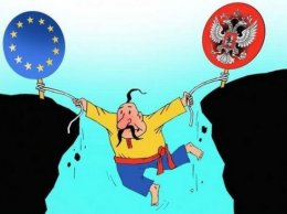 Украина застыла между Европой и экономической пропастью