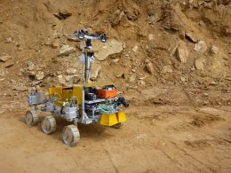 Европейское космическое агентство испытывает новый марсианский ровер