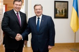 Янукович заручился поддержкой Польши
