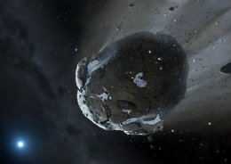 Астрономы нашли за пределами Солнечной системы астероид с водой