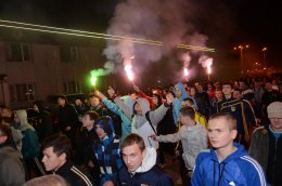 Как украинские болельщики за сборную болели (ФОТО)