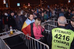 Как украинские болельщики за сборную болели (ФОТО)