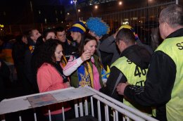 Как украинские болельщики за сборную болели (ФОТО)