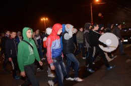 Как украинские болельщики за сборную болели (ФОТО)