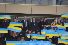 Как украинские болельщики за сборную болели (ФОТО)