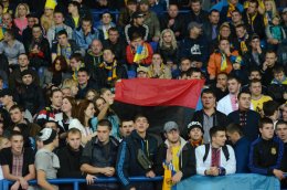 Как украинские болельщики за сборную болели (ФОТО)