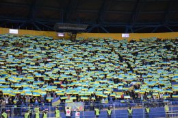 Как украинские болельщики за сборную болели (ФОТО)