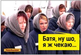 Освобождение Тимошенко воспели в фольклоре (ФОТО)