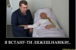 Освобождение Тимошенко воспели в фольклоре (ФОТО)