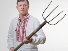 Священник не разрешил кандидатам в нардепы от партии Олега Ляшко "проливать кровь"