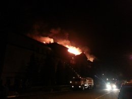 Аграрный университет в Киеве могли поджечь специально