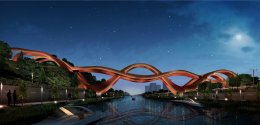 Необычный «узловатый» мост собираются построить в Китае (ФОТО)