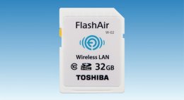 Toshiba выпустила SD-карту емкостью 32 ГБ и с поддержкой Wi-Fi