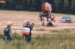 Мирный постапокалипсис глазами художника (ФОТО)