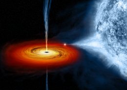NASA опубликовало фото джетов черной дыры (ФОТО)
