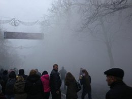 "Беркут" начал бить митингующих под Кабмином (ФОТО)